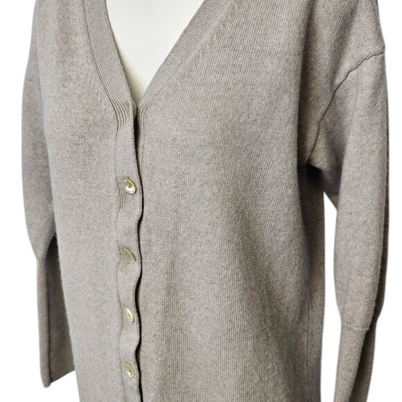 Wilfred Beige Cardigan Sweater - Picture 8 of 8